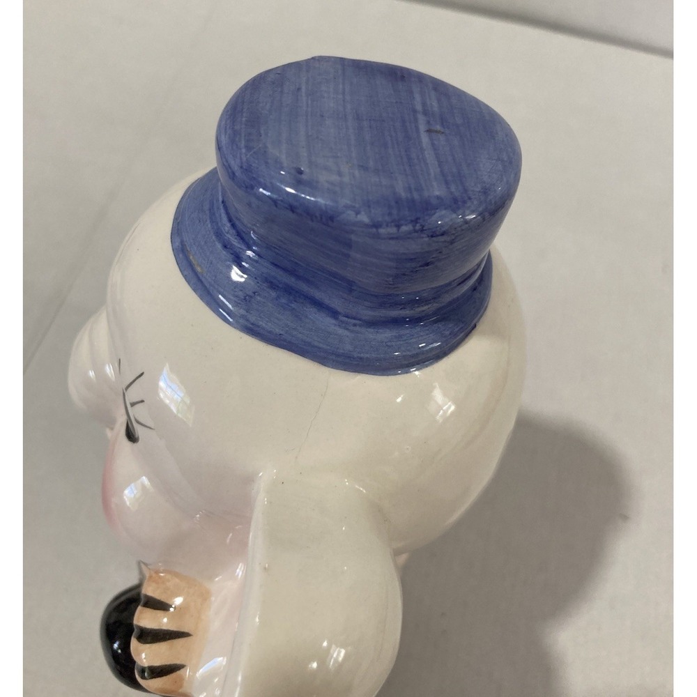 Vintage Ceramic Elephant Cellist Bank 1950's Carnival Prize Whimsical and Rare - Picture 6 of 12